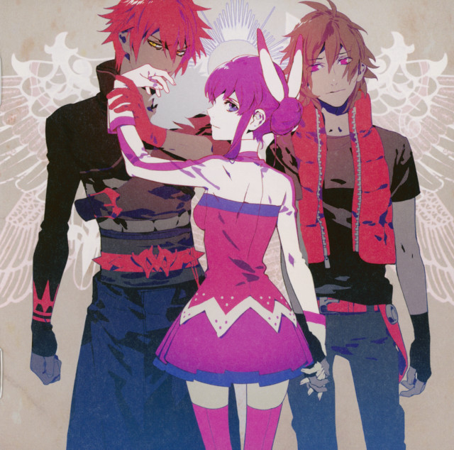 Anime characters group wall wings free wallpaper for tablet - medium preview image