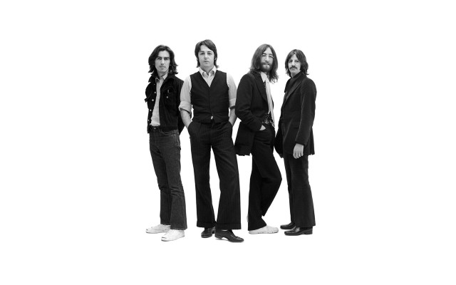Beatles standing line suits ties free wallpaper for desktop - medium preview image