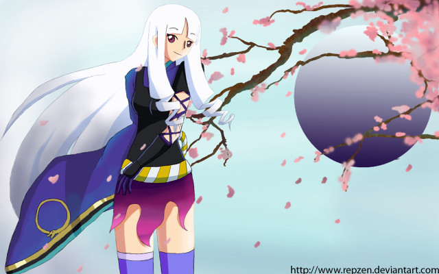 Alice prin flowers sword anime free wallpaper for desktop - medium preview image