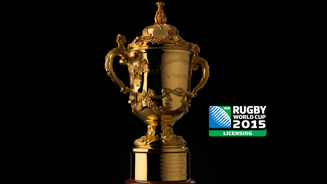Trophy black background rugby world free wallpaper for desktop - medium preview image