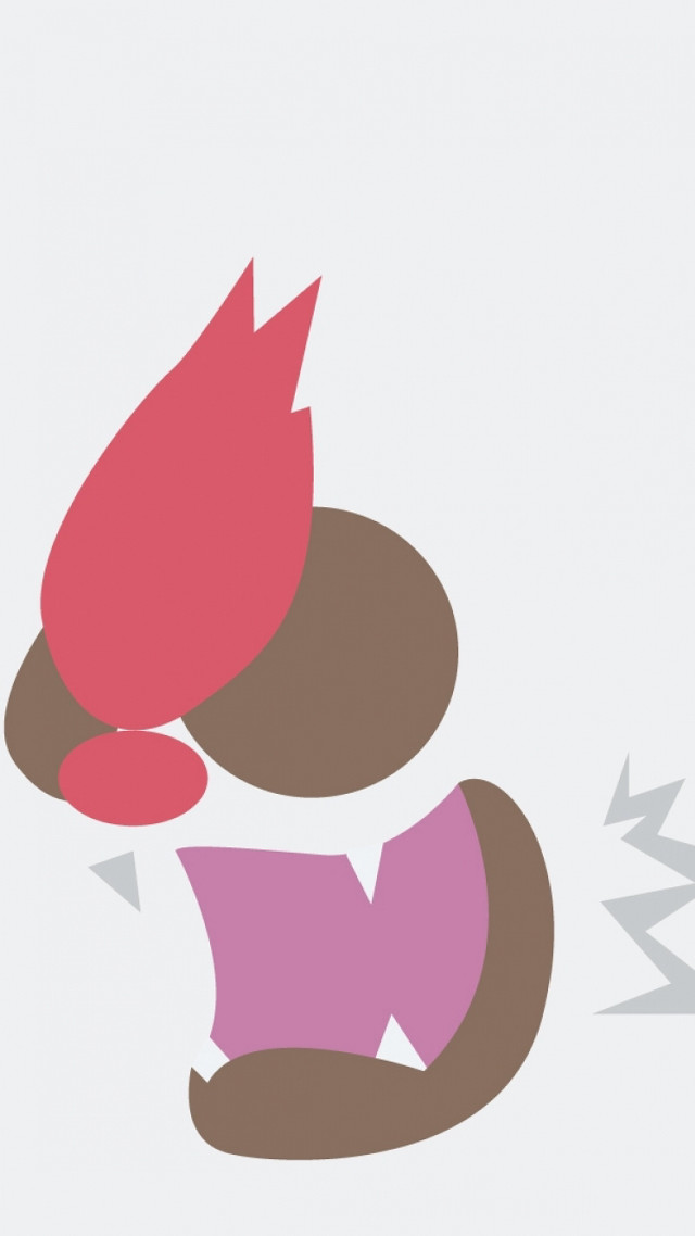 Woman red flower pink shirt free wallpaper for mobile - medium preview image