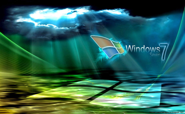 Computer screen windows7 logo sky #2 free wallpaper for desktop - medium preview image