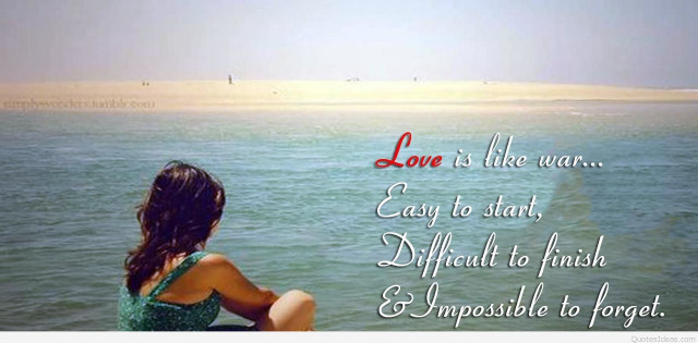 Woman sitting rock ocean quote free wallpaper for desktop - medium preview image