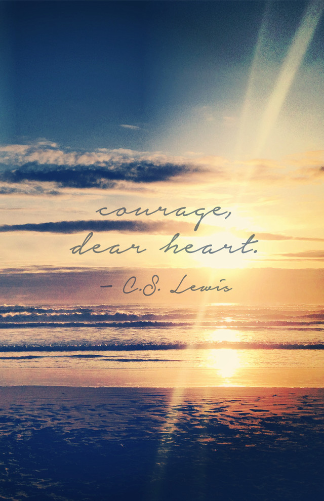 Sunset beach quote wave background free wallpaper for mobile - medium preview image