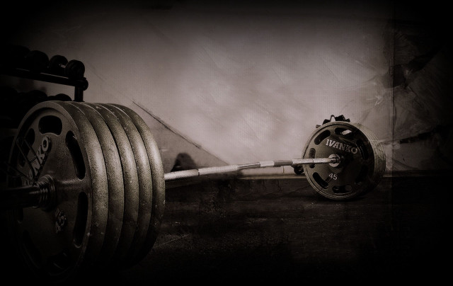 Barbell gym background wall fitness free wallpaper for desktop - medium preview image