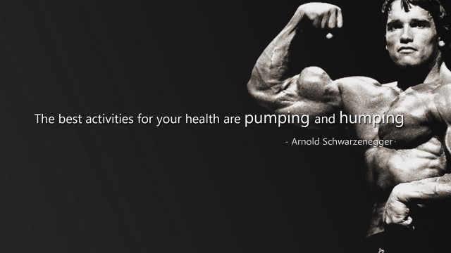 Man quote chest arms health free wallpaper for desktop - medium preview image