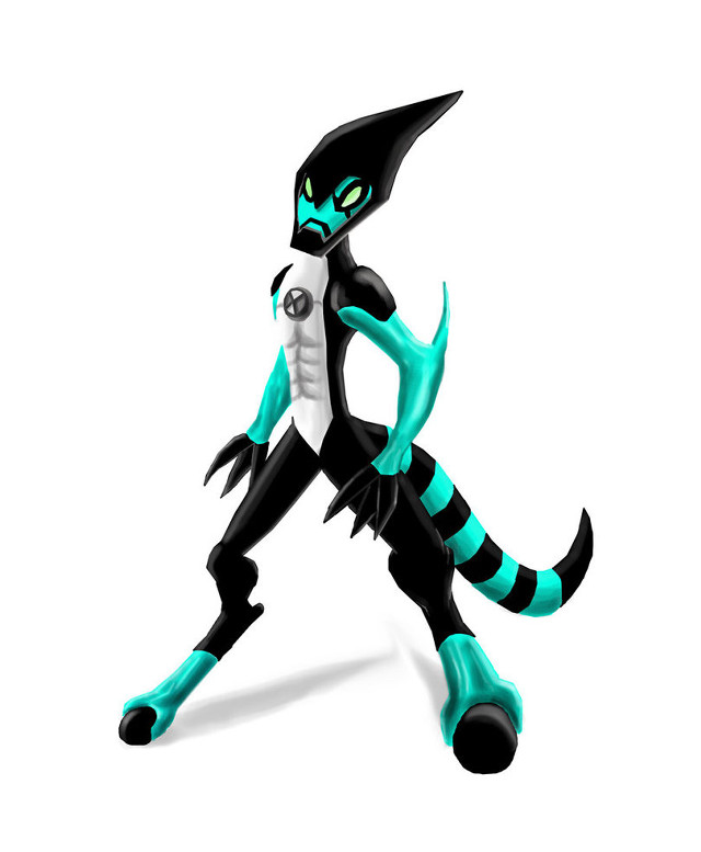 Cartoon character cat striped black free wallpaper for mobile - medium preview image