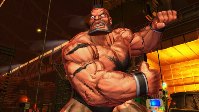 Muscular man big knife strong free wallpaper for desktop - medium preview image