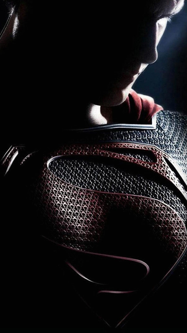 Superman man dark room carles free wallpaper for mobile - medium preview image