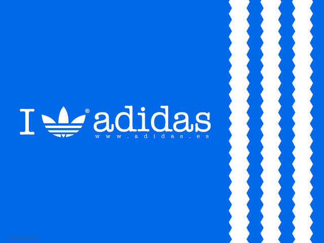 Blue white wall adidas white free wallpaper for desktop - medium preview image
