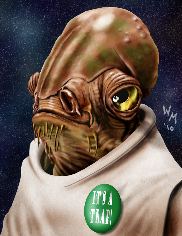 Cartoon character green button white free wallpaper for mobile - medium preview image