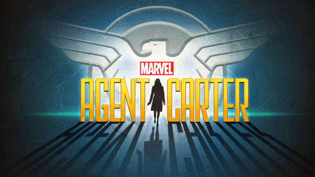 Person standing agent carter logo free wallpaper for desktop - medium preview image