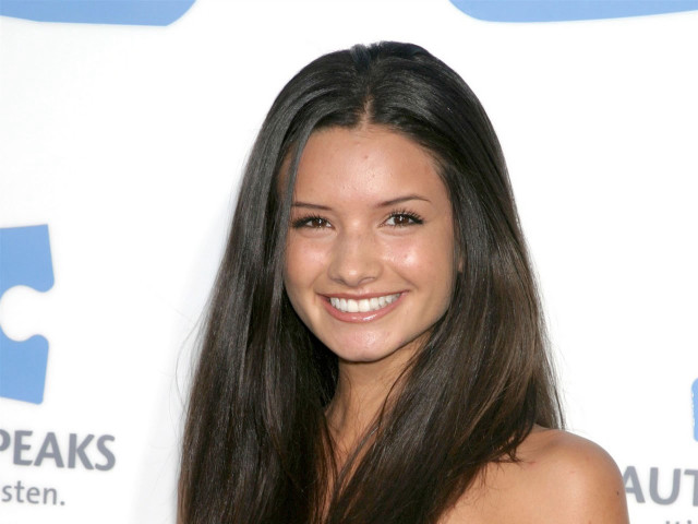 Woman long hair smiling camera #9 free wallpaper for desktop - medium preview image