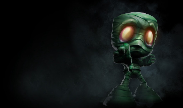 Green alien glowing eyes black free wallpaper for desktop - medium preview image