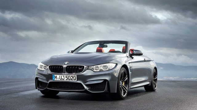 Silver bmw convertible red leather free wallpaper for desktop - medium preview image