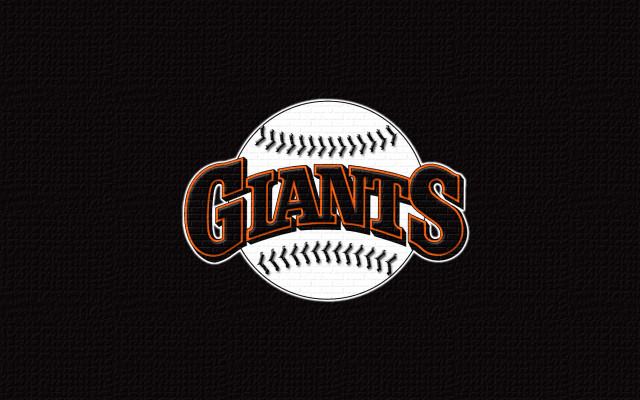 Baseball giants black background image free wallpaper for desktop - medium preview image