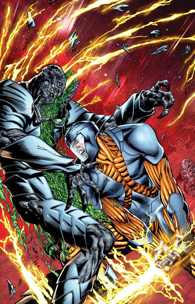 Comic character demon attack red free wallpaper for mobile - medium preview image