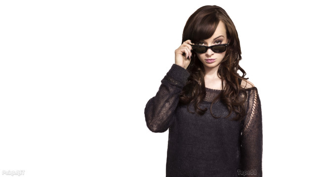 Eve ryder gothic portrait sunglasses free wallpaper for desktop - medium preview image