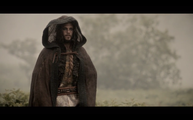 Man hooded cloak hat field free wallpaper for desktop - medium preview image