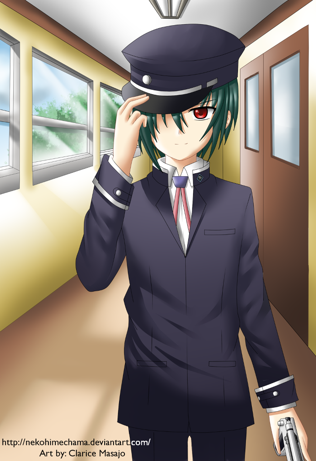 Man suit tie gun hallway free wallpaper for mobile - medium preview image