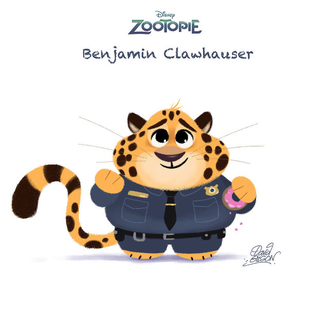 Cartoon character leopard back jacket free wallpaper for tablet - medium preview image