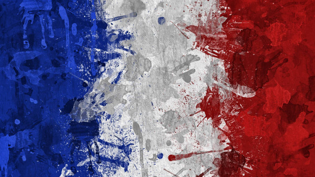 France flag grungy effect red #4 free wallpaper for desktop - medium preview image