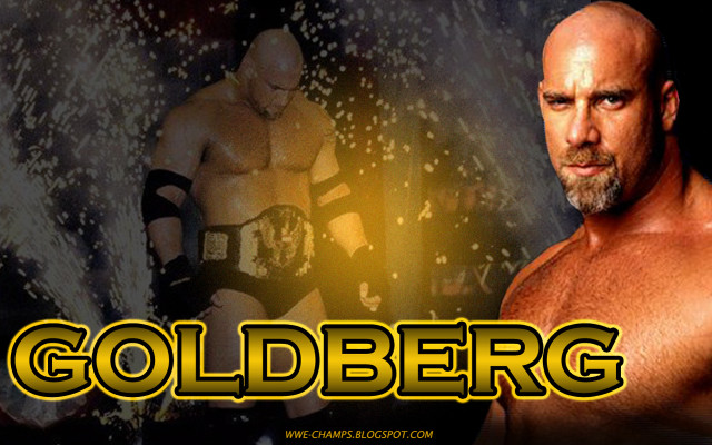 Bald man wrestling ring goldberg free wallpaper for desktop - medium preview image