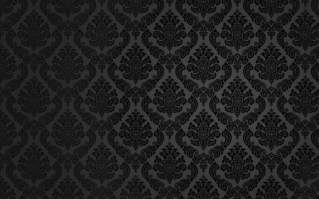 Black wallpaper pattern flower background free wallpaper for desktop - medium preview image
