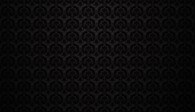 Black background small flowers pattern free wallpaper for desktop - medium preview image