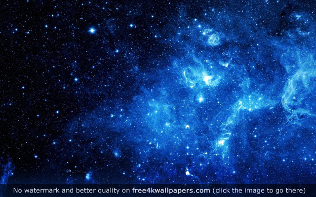 Blue star cluster quote about free wallpaper for desktop - medium preview image