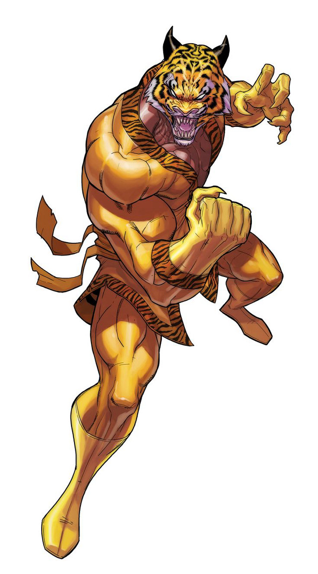 Tiger running claws out face free wallpaper for mobile - medium preview image