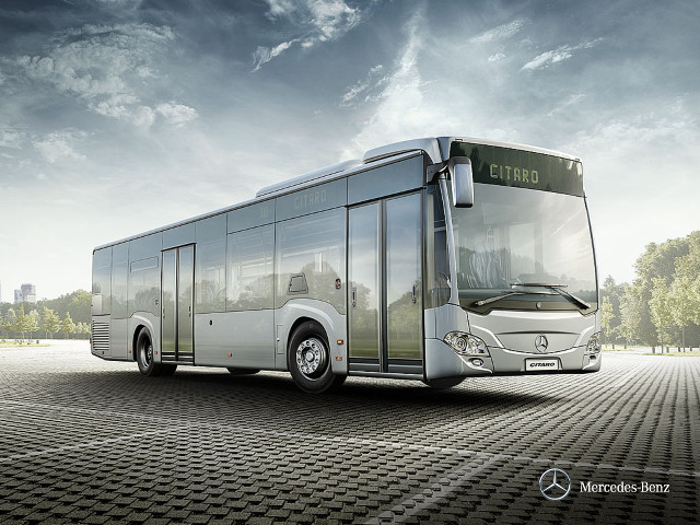 Silver bus parked paved surface free wallpaper for desktop - medium preview image