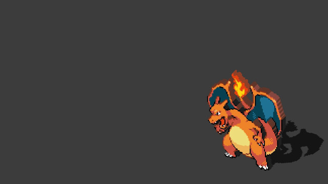 Pixel art pokemon shadow dog free wallpaper for desktop - medium preview image