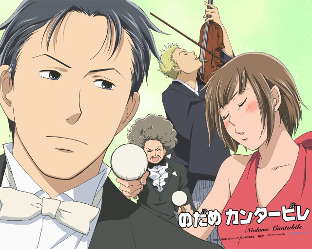 Man woman violin player performance free wallpaper for desktop - medium preview image