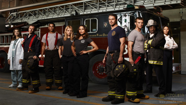 Group people fire truck black free wallpaper for desktop - medium preview image