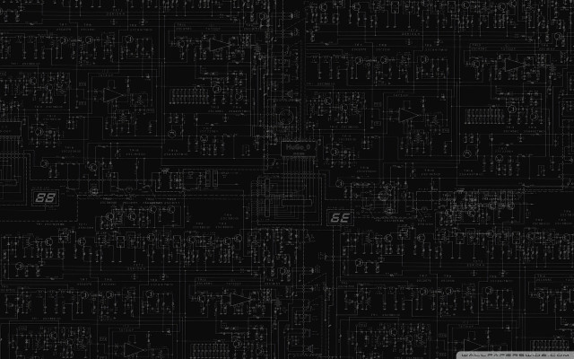 Black white photo computer screen free wallpaper for desktop - medium preview image