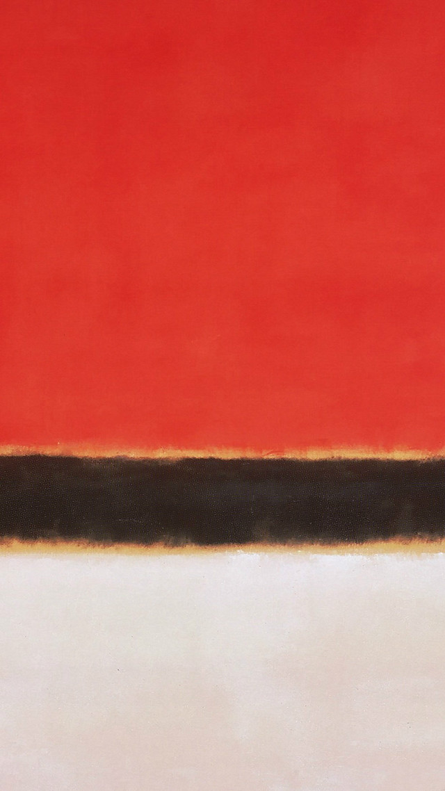 Red wall black strip white free wallpaper for mobile - medium preview image