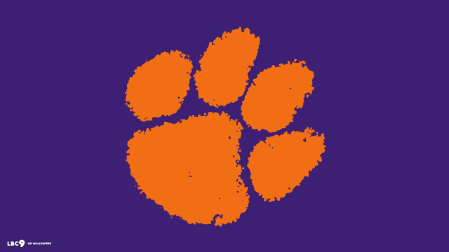 Purple orange background paw print #2 free wallpaper for desktop - medium preview image