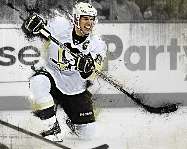 Hockey player running puck smile free wallpaper for desktop - medium preview image