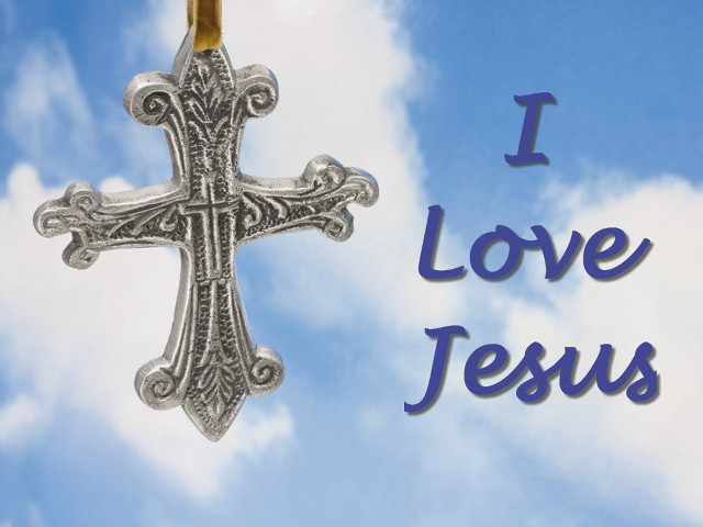 Cross chain jesus ink sky free wallpaper for desktop - medium preview image