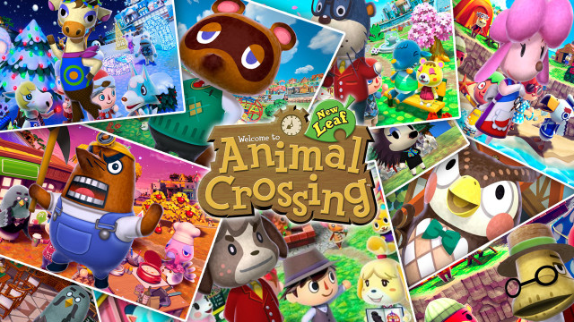 Animal crossing collage bear pictures free wallpaper for desktop - medium preview image