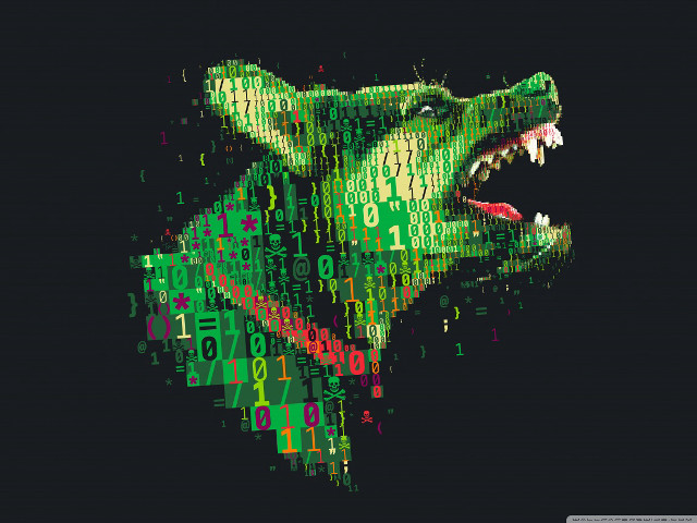 Dog large mouth numbers face free wallpaper for desktop - medium preview image