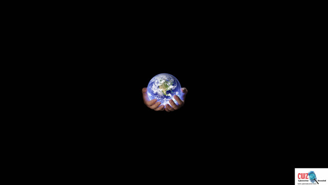 Earth hands night sky black free wallpaper for desktop - medium preview image