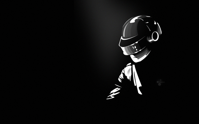 Helmet tie dark spotlight person free wallpaper for desktop - medium preview image