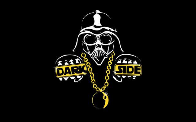 Dark side logo chain skull #2 free wallpaper for desktop - medium preview image