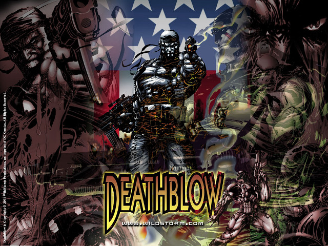 Man gun flag poster background free wallpaper for desktop - medium preview image