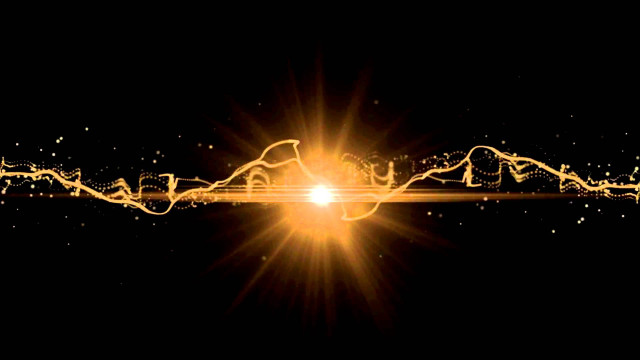 Sunshine black background wave of free wallpaper for desktop - medium preview image