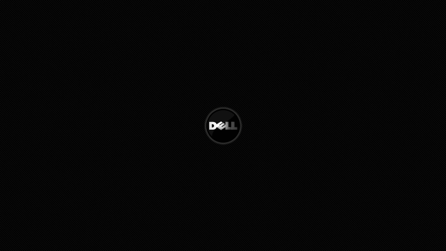 Black background dell logo white free wallpaper for desktop - medium preview image