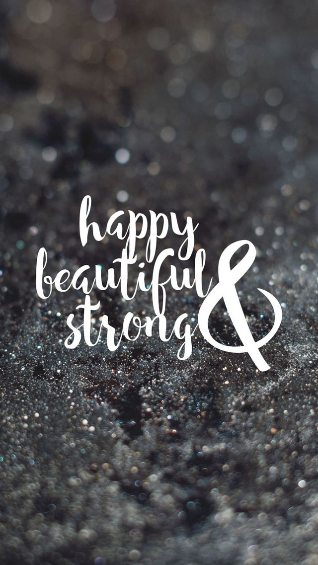 Happy beautiful strong black white free wallpaper for mobile - medium preview image