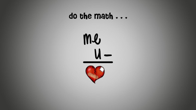 Red heart formula do the free wallpaper for desktop - medium preview image